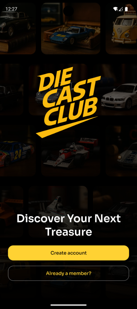 Die Cast Club App